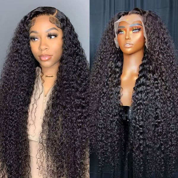 13x6 Glueless HD Transparent Deep Wave Human Hair Lace Frontal Wig 13x4 Curly Lace Front Human Hair Wigs for Black Women
13x6 Glueless HD Transparent Deep Wave Human Hair Lace Frontal Wig 13x4 Curly Lace Front Human Hair Wigs for Black Women