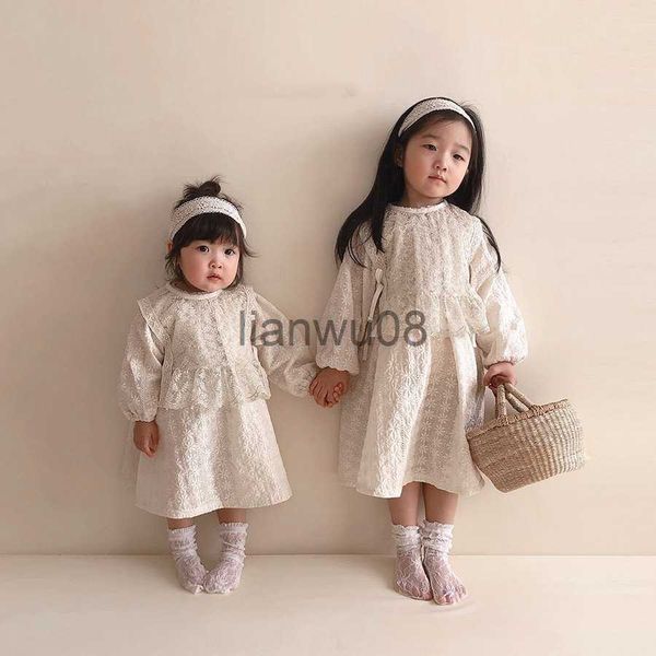 girl's dresses 2023 autumn new baby girl long sleeve clothes elegant white lace girls dress baby bodysuit kids princess dresses twin cl, Red;yellow
girl's dresses 2023 autumn new baby girl long sleeve clothes elegant white lace girls dress baby bodysuit kids princess dresses twin cl, Red;yellow