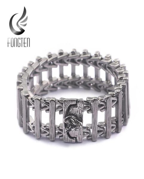 fongten wolf charm hollow mens bracelet punk viking stainless steel special rock bracelets wide heavy fashion jewelry link chain684887841, Black
fongten wolf charm hollow mens bracelet punk viking stainless steel special rock bracelets wide heavy fashion jewelry link chain684887841, Black