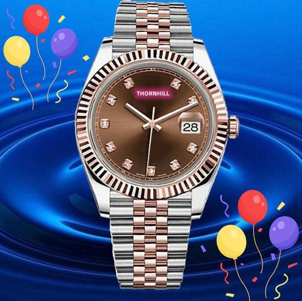 5a designer mens watch luxury automatic mechanical movement 41mm day date sapphire mirror 904l stainless steel elegant wristwatches montre d, Slivery;brown
5a designer mens watch luxury automatic mechanical movement 41mm day date sapphire mirror 904l stainless steel elegant wristwatches montre d, Slivery;brown