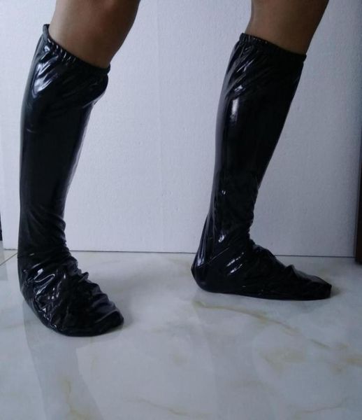 new lycra spandex shiny metallic wet look pu leather pvc costumes cosplay party halloween foot cover sleeve socks94060908403213, Silver
new lycra spandex shiny metallic wet look pu leather pvc costumes cosplay party halloween foot cover sleeve socks94060908403213, Silver