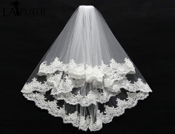 new bridal veils whiteivory twolayer lace applique edge bride wedding dresses accessories with comb short hair veil93240367737959, Black
new bridal veils whiteivory twolayer lace applique edge bride wedding dresses accessories with comb short hair veil93240367737959, Black