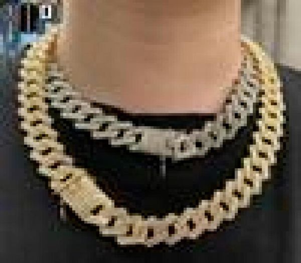 hip hop 1set 20mm gold heavy miami prong full iced out paved rhinestones cuban chain cz bling rapper necklaces for men jewelry j124447609, Golden;silver
hip hop 1set 20mm gold heavy miami prong full iced out paved rhinestones cuban chain cz bling rapper necklaces for men jewelry j124447609, Golden;silver