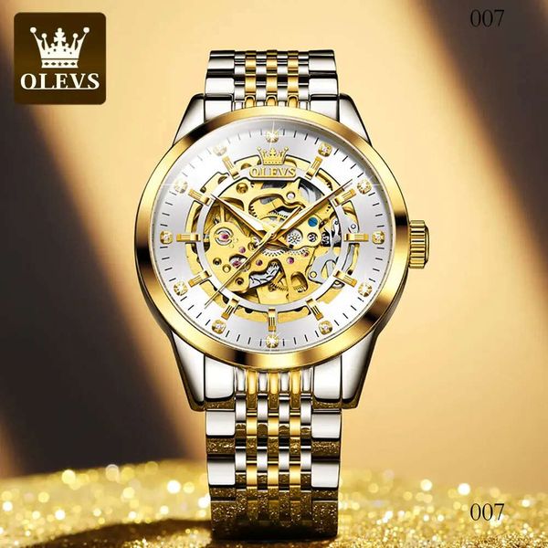 high-quality automatic mechanical designer watches steel large dial 40mm luminous men watch solid buckle gold watch men and women, Slivery;golden
high-quality automatic mechanical designer watches steel large dial 40mm luminous men watch solid buckle gold watch men and women, Slivery;golden
