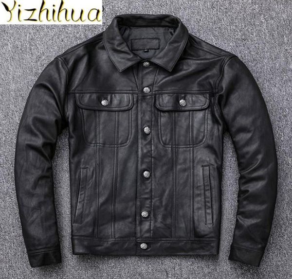 azazel genuine leather jacket men spring autumn 200 goatskin leather coat short motorcycle jackets cuero genuino99224474421342, Black
azazel genuine leather jacket men spring autumn 200 goatskin leather coat short motorcycle jackets cuero genuino99224474421342, Black