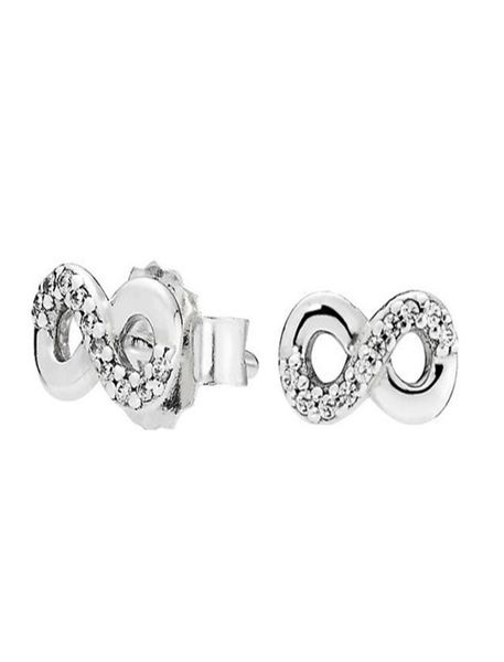 authentic 925 sterling silver sparkling infinity stud earrings cute women party jewelry with original box for pandora small earrin7460299, Golden;silver
authentic 925 sterling silver sparkling infinity stud earrings cute women party jewelry with original box for pandora small earrin7460299, Golden;silver