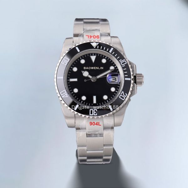 mens watches automatic mechanical ceramics 40mm full stainless steel swim wristwatches luminous designer watch business casual montre de lux, Slivery;brown
mens watches automatic mechanical ceramics 40mm full stainless steel swim wristwatches luminous designer watch business casual montre de lux, Slivery;brown