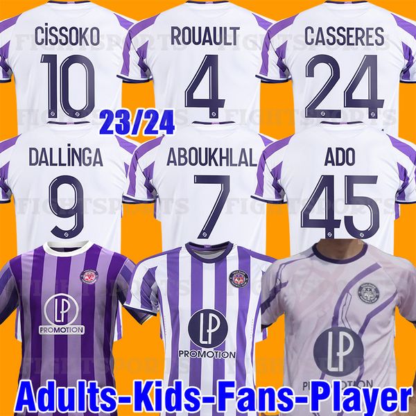 23 24 toulouse soccer jerseys cissoko dallinga dallinga casseres home away maillot de foot 2023 2024 men kits football shirts uniforms abouk, Black;yellow
23 24 toulouse soccer jerseys cissoko dallinga dallinga casseres home away maillot de foot 2023 2024 men kits football shirts uniforms abouk, Black;yellow