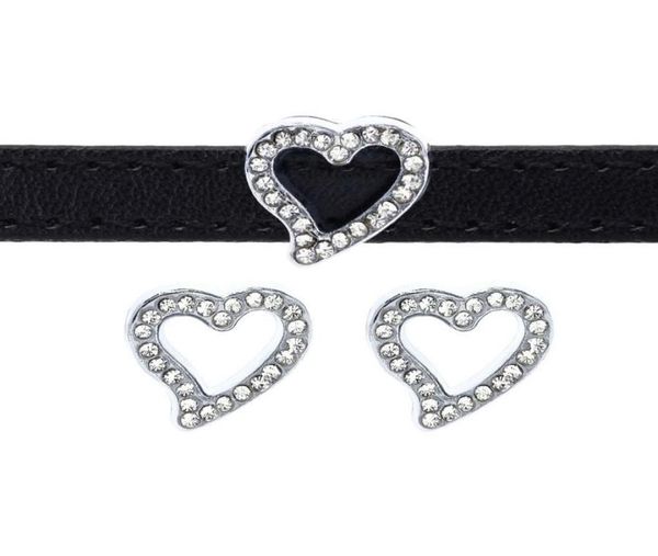 50pclot 8mm rhinestones heart slide charm fit for 8mm wristband bracelet pet collar diy accessories3769921, Bronze;silver
50pclot 8mm rhinestones heart slide charm fit for 8mm wristband bracelet pet collar diy accessories3769921, Bronze;silver