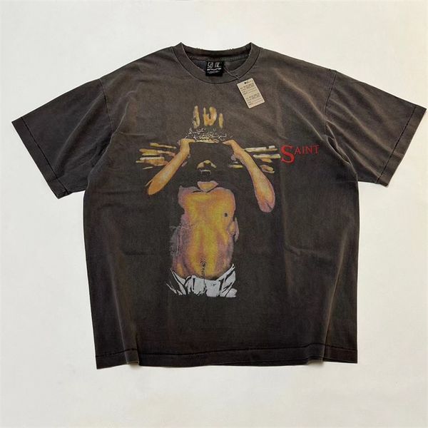 jesus vintage t-shirt men women 1 quality round neck hole washed heavy fabric t shirt tee, Black;brown
jesus vintage t-shirt men women 1 quality round neck hole washed heavy fabric t shirt tee, Black;brown
