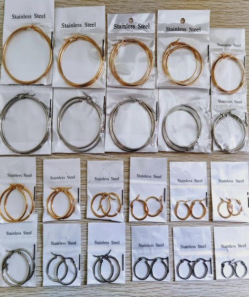 22pairslot gold silver mix classic circle hoop earrings for women stainless steel huggie earring wedding jewelry party gift siz9465133, Golden;silver
22pairslot gold silver mix classic circle hoop earrings for women stainless steel huggie earring wedding jewelry party gift siz9465133, Golden;silver