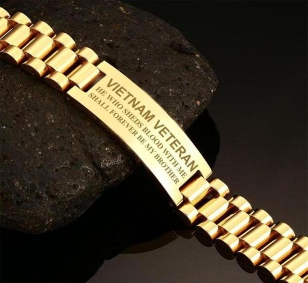 tennis tough men strap chain bracelets gold tone chunky stainless steel vietnam veteran pulseira masculina accessory255j9267439, Golden;silver
tennis tough men strap chain bracelets gold tone chunky stainless steel vietnam veteran pulseira masculina accessory255j9267439, Golden;silver