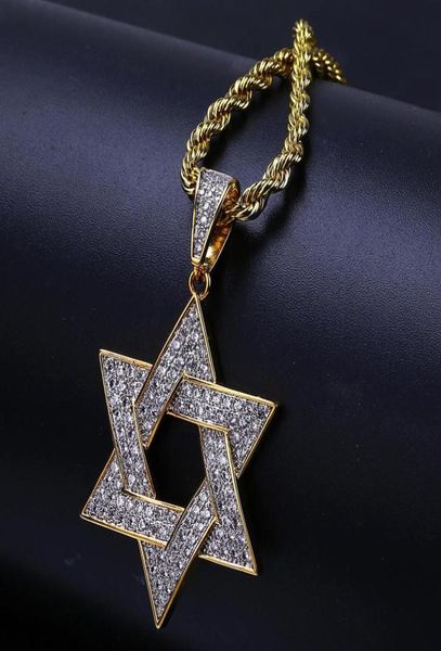 fashion necklaces pendants 18k gold plated hexagram style jewelry luxury grade quality bling zircon micro paved hip hop necklaces 1422628, Silver
fashion necklaces pendants 18k gold plated hexagram style jewelry luxury grade quality bling zircon micro paved hip hop necklaces 1422628, Silver