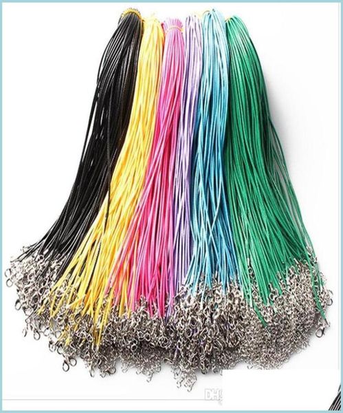 chains 15mm wax leather necklace beading cord string rope wire extender chain with lobster clasp diy jewelry drop de mjfash6020909, Silver
chains 15mm wax leather necklace beading cord string rope wire extender chain with lobster clasp diy jewelry drop de mjfash6020909, Silver