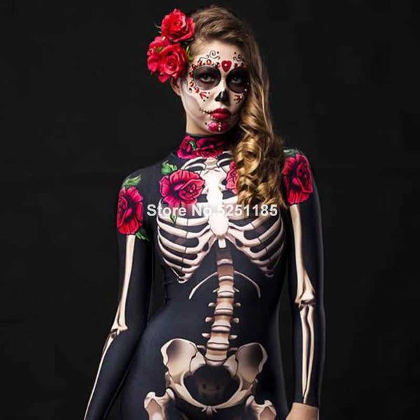 theme costume women cosplay skeleton rose bodysuit halloween devil ghost specter jumpsuit romper party carnival performance scary come l2308, Black;red
theme costume women cosplay skeleton rose bodysuit halloween devil ghost specter jumpsuit romper party carnival performance scary come l2308, Black;red