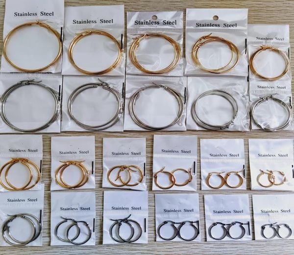 22pairslot gold silver mix classic circle hoop earrings for women stainless steel huggie earring wedding jewelry party gift siz4396712, Golden;silver
22pairslot gold silver mix classic circle hoop earrings for women stainless steel huggie earring wedding jewelry party gift siz4396712, Golden;silver