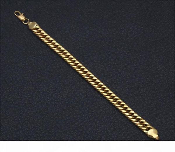 k mens hip hop 18k gold plated rock style 10mm width cuban chain link bracelet rap street dance show decorative jewelry whos9692991, Black
k mens hip hop 18k gold plated rock style 10mm width cuban chain link bracelet rap street dance show decorative jewelry whos9692991, Black