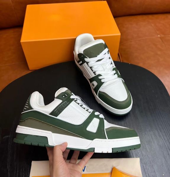 italy design vintage men sneakers shoes calfskin leather rubber sole abloh lace-up trainers virgil party wedding dress skateboard walking eu, Black
italy design vintage men sneakers shoes calfskin leather rubber sole abloh lace-up trainers virgil party wedding dress skateboard walking eu, Black