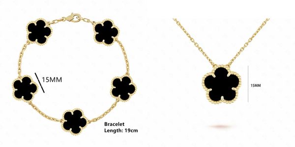 necklace earrings set ins selling 15mm natural stone five leaf flower bracelet jewelry for women daily wear, Silver
necklace earrings set ins selling 15mm natural stone five leaf flower bracelet jewelry for women daily wear, Silver