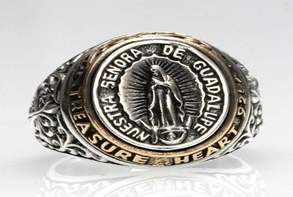 original design no inlaid texture virgin mary thai silver open ring punk hiphop charm chaoren silver jewelry6155444, Golden;silver
original design no inlaid texture virgin mary thai silver open ring punk hiphop charm chaoren silver jewelry6155444, Golden;silver