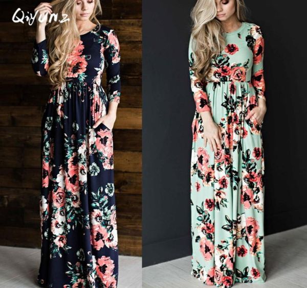 whole qiyunz 2017 summer boho beach dress fashion floral printed women long dress three quarter sleeve loose maxi dress vest9119293, White;black
whole qiyunz 2017 summer boho beach dress fashion floral printed women long dress three quarter sleeve loose maxi dress vest9119293, White;black