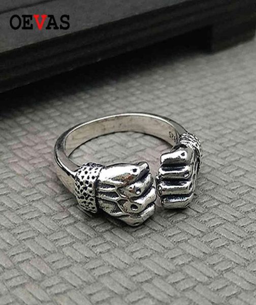 oevas 100 925 sterling silver creative hand of power open ring men gift for firend punk style party jewelry 2105252025412
oevas 100 925 sterling silver creative hand of power open ring men gift for firend punk style party jewelry 2105252025412
