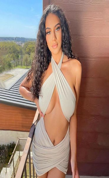 criss cut out halter dresses for women grey partywear birthday outfits backless sleeveless mini dress summer2701278, Black;gray
criss cut out halter dresses for women grey partywear birthday outfits backless sleeveless mini dress summer2701278, Black;gray