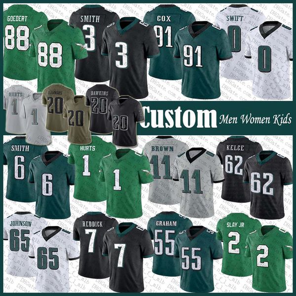 mens custom 1 jalen hurts 62 jason kelce football jersey aj brown nolan devonta smith dandre swift darius slay jr fletcher cox brandon graha
mens custom 1 jalen hurts 62 jason kelce football jersey aj brown nolan devonta smith dandre swift darius slay jr fletcher cox brandon graha