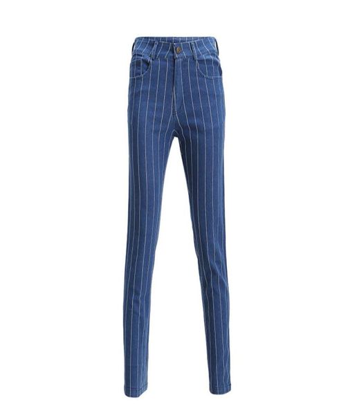 2019 spring women clothing dark blue streetwear casual high waist button vertical striped jeans pants femme7417537
2019 spring women clothing dark blue streetwear casual high waist button vertical striped jeans pants femme7417537