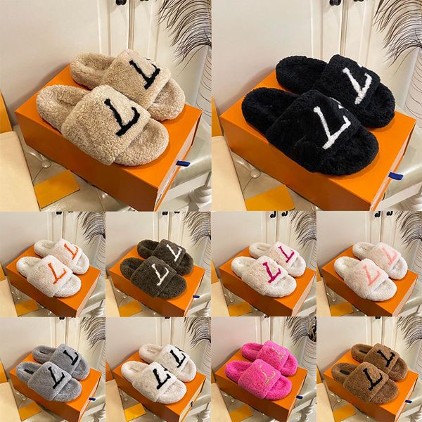 luxury slide designer womens fluffy slipper aaa quality winter warm comfort slippers indoor casual shoes famous ladies plush scuffs sandal w, Black
luxury slide designer womens fluffy slipper aaa quality winter warm comfort slippers indoor casual shoes famous ladies plush scuffs sandal w, Black