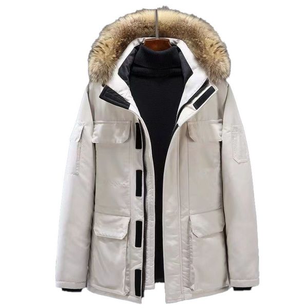 2023 goose down jacket men's and women's coat mink fur collar couple coat winter fashion outdoor thickened warm custom designer cl, Black
2023 goose down jacket men's and women's coat mink fur collar couple coat winter fashion outdoor thickened warm custom designer cl, Black