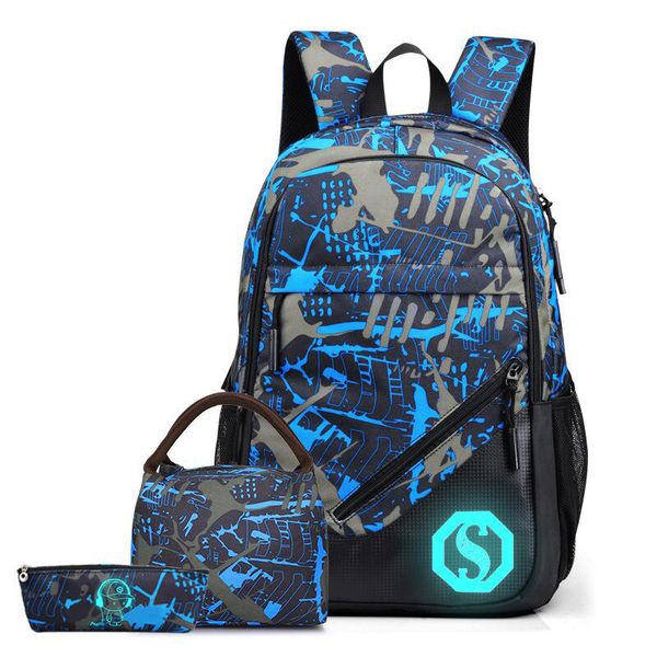 luxury designer bag oxford cloth fitness bag graffiti three piece checkered backpack for male students backpack for leisure computer backpac
luxury designer bag oxford cloth fitness bag graffiti three piece checkered backpack for male students backpack for leisure computer backpac