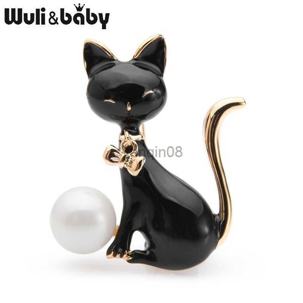 pins brooches wuli baby black white cat brooches women alloy animal enamel brooch pins hkd230807, Gray
pins brooches wuli baby black white cat brooches women alloy animal enamel brooch pins hkd230807, Gray