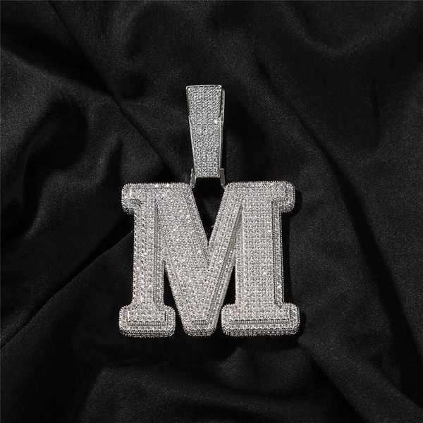 26 letter necklace pendant hip hop iced out personality men's pendant necklace, Silver
26 letter necklace pendant hip hop iced out personality men's pendant necklace, Silver