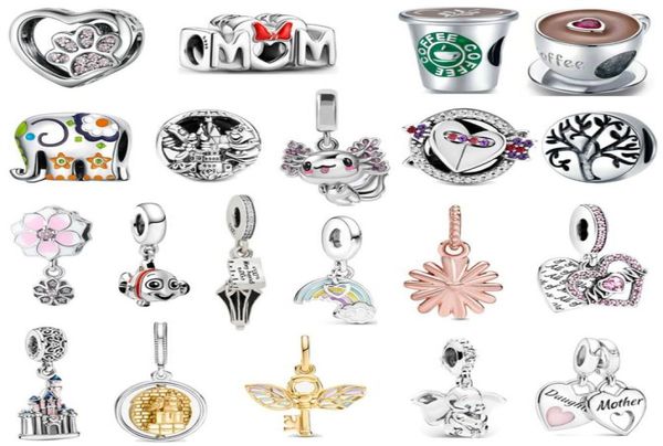 new s925 sterling silver bead charm beaded original fit bracelet pendant fashion trend classic diy ladies mom jewelry exquisite gift7808189, Bronze;silver
new s925 sterling silver bead charm beaded original fit bracelet pendant fashion trend classic diy ladies mom jewelry exquisite gift7808189, Bronze;silver