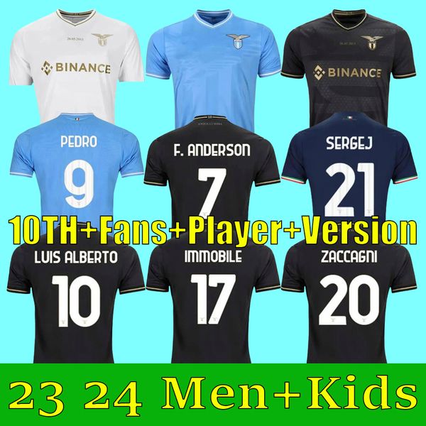 23/24 4xl lazio 10th anniversary soccer jerseys fans player version romagnoli immobile luis bastos sergej badelj lucas j.correa zaccagni mar, Black;yellow
23/24 4xl lazio 10th anniversary soccer jerseys fans player version romagnoli immobile luis bastos sergej badelj lucas j.correa zaccagni mar, Black;yellow