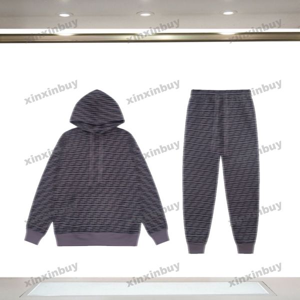 xinxinbuy men women designer sweatshirt hoodie double letter jacquard roma sets sweater gray blue black white red xs-l, Black;brown
xinxinbuy men women designer sweatshirt hoodie double letter jacquard roma sets sweater gray blue black white red xs-l, Black;brown