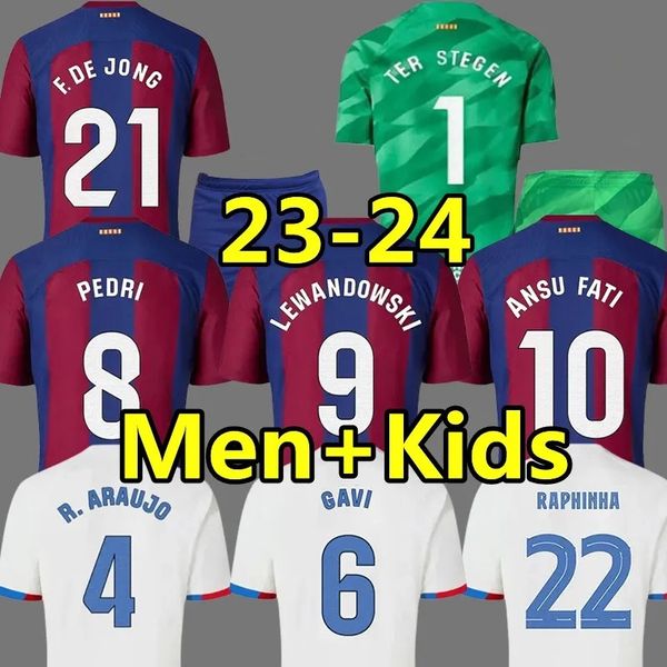 23 24 lewandowski pedri gavi barcelonas soccer jerseys gundogan ter stegen ansu fati f. de jong r. araujo 2023 2024 barca camiseta de futbol, Black;yellow
23 24 lewandowski pedri gavi barcelonas soccer jerseys gundogan ter stegen ansu fati f. de jong r. araujo 2023 2024 barca camiseta de futbol, Black;yellow