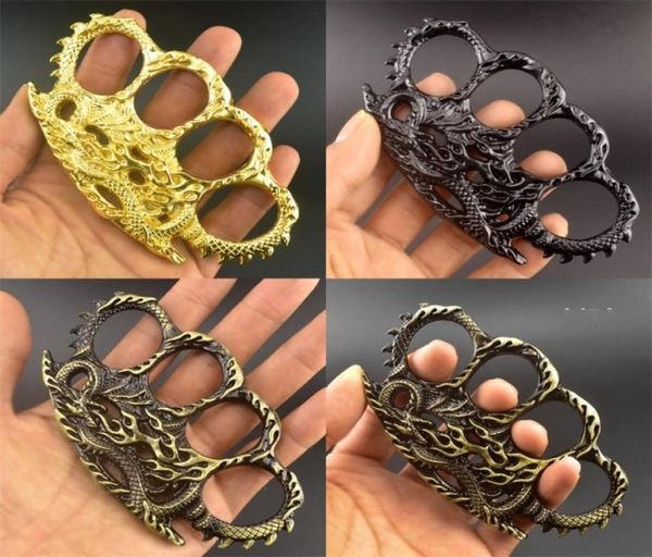 

four fingers metal protective gear knuckles men china dragon self defense knuckle dusters safety gold 5 8kg q24767373