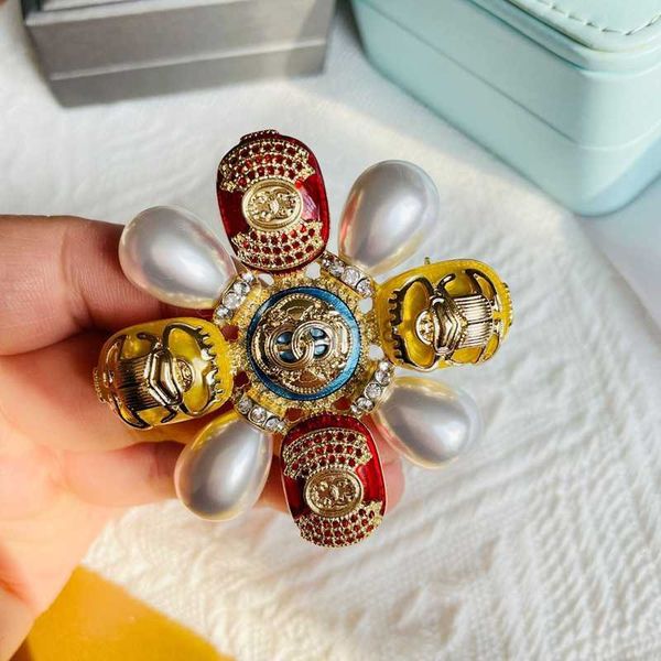 pins brooches enamel cross alloy scarab brooch pearl rhinestone high sense women's pin accessories suitable for women's party gift, Gray
pins brooches enamel cross alloy scarab brooch pearl rhinestone high sense women's pin accessories suitable for women's party gift, Gray
