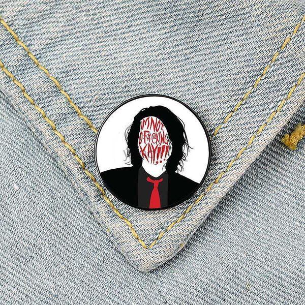 pins brooches i' not okay printed pin custom funny brooches shirt lapel bag cute badge cartoon cute jewelry gift for lover girl friend, Gray
pins brooches i' not okay printed pin custom funny brooches shirt lapel bag cute badge cartoon cute jewelry gift for lover girl friend, Gray