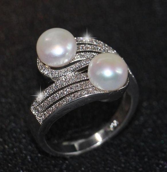 2018 new arrival selling luxury jewelry 925 sterling silver two pearl pave cz diamond party office women band ring for lovers3415130, Slivery;golden
2018 new arrival selling luxury jewelry 925 sterling silver two pearl pave cz diamond party office women band ring for lovers3415130, Slivery;golden