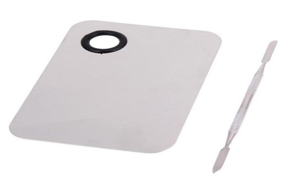 stainless steel makeup mixer nail art polish mixing plate foundation eyeshadow eye shadow mixing palette5338978
stainless steel makeup mixer nail art polish mixing plate foundation eyeshadow eye shadow mixing palette5338978
