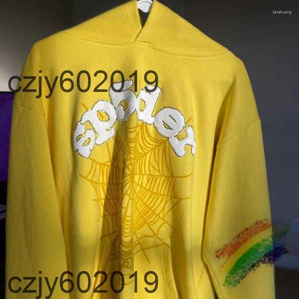 men's hoodies yellow sp5der 555555 hooded men women white 3d foam printing web hoodie young thug pullover77wg, Black
men's hoodies yellow sp5der 555555 hooded men women white 3d foam printing web hoodie young thug pullover77wg, Black