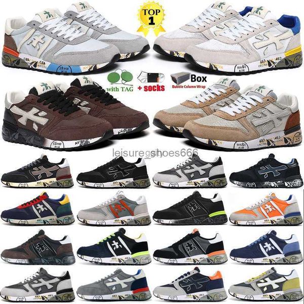 2023 designer sneakers italy premiata casual shoes mens fashion mick lander sneaker steven genuine training shoe leather luxury men sport tr, Black
2023 designer sneakers italy premiata casual shoes mens fashion mick lander sneaker steven genuine training shoe leather luxury men sport tr, Black