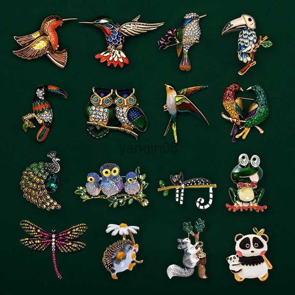 pins brooches creative enamel female suit bird dragonfly animal pin brooch fashion woman girl bag school bag brooches accessories hkd230807, Gray
pins brooches creative enamel female suit bird dragonfly animal pin brooch fashion woman girl bag school bag brooches accessories hkd230807, Gray