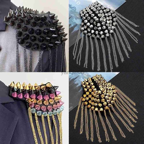pins brooches coat punk clothing accessories tassel metal epaulet dress decoration river pad brooch fringed shoulder stamp hkd230807, Gray
pins brooches coat punk clothing accessories tassel metal epaulet dress decoration river pad brooch fringed shoulder stamp hkd230807, Gray