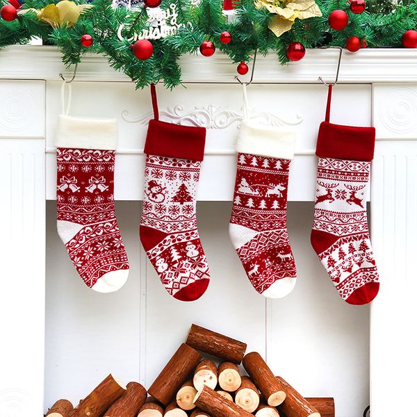 2 pieces christmas stockings xmas wool ornaments christmas tree decorations candy bags pendant socks, Black
2 pieces christmas stockings xmas wool ornaments christmas tree decorations candy bags pendant socks, Black