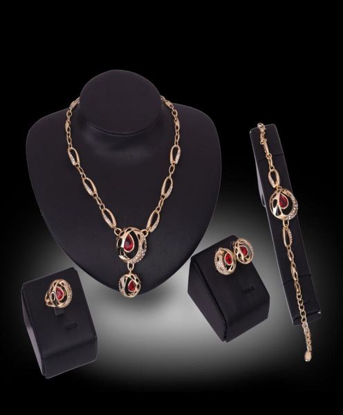 fashion women 18k gold plated rhinestone ruby necklace earrings bracelet ring bridal costume party jewelry set3382110, Slivery;golden
fashion women 18k gold plated rhinestone ruby necklace earrings bracelet ring bridal costume party jewelry set3382110, Slivery;golden