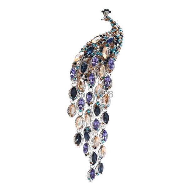 pins brooches wuli baby big lusury peacock brooches for women lady beauty rhinestone tassel tail bird party office brooch pin gifts hkd23080, Gray
pins brooches wuli baby big lusury peacock brooches for women lady beauty rhinestone tassel tail bird party office brooch pin gifts hkd23080, Gray